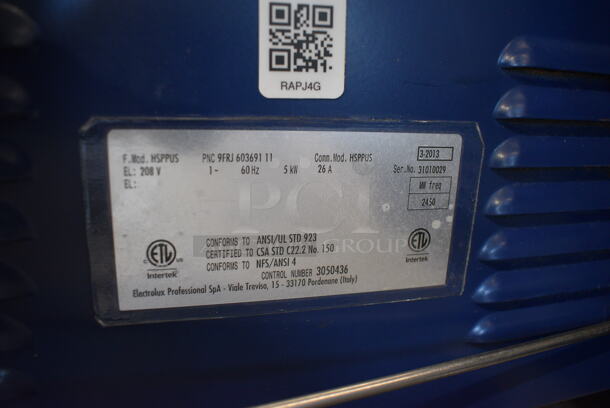 2013 Electrolux HSG Model HSPPUS Stainless Steel Commercial Countertop Electric Powered Panini Press. 208 Volts, 1 Phase. 14x24x21 - Image 6 of 7