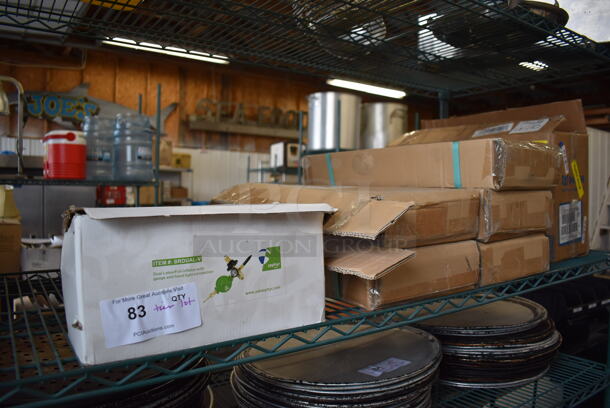 ALL ONE MONEY! Tier Lot of Various Items Including BRDUAL-V Dual Latex Foil Inflator, 5 Boxes of Brackets and 5 Moen Gauges - Image 1 of 11