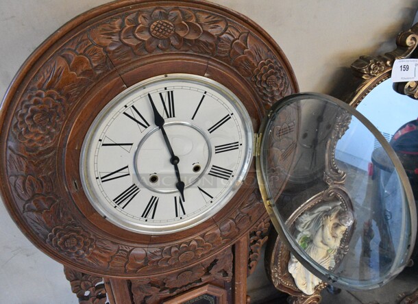 Wooden Clock.  - Image 6 of 6
