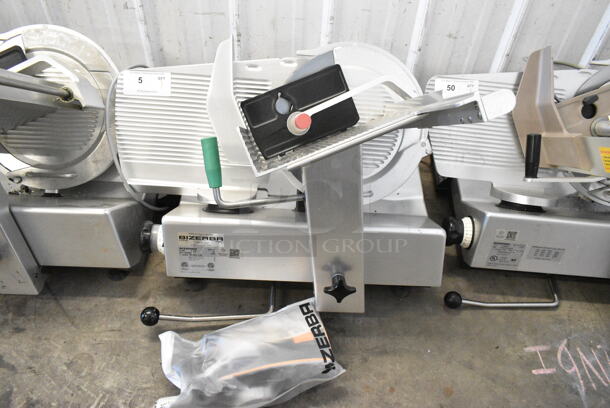 2020 Bizerba GSP HD Metal Commercial Countertop Meat Slicer w/ Blade Sharpener. 120 Volts, 1 Phase. Tested and Does Not Power On - Image 1 of 10