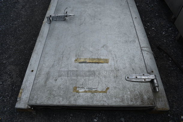 CrownTonka Metal Walk In Door w/ Frame. 45x3.5x84 - Image 3 of 7