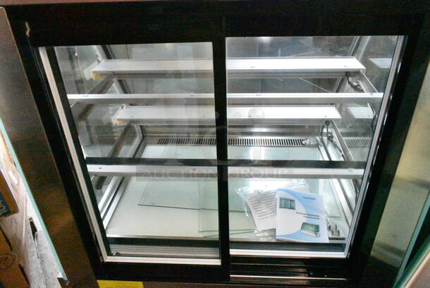 Spartan BCB48-36 Stainless Steel Commercial Floor Style Deli Display Case Merchandiser. 110 Volts, 1 Phase. Tested and Working! - Image 6 of 10