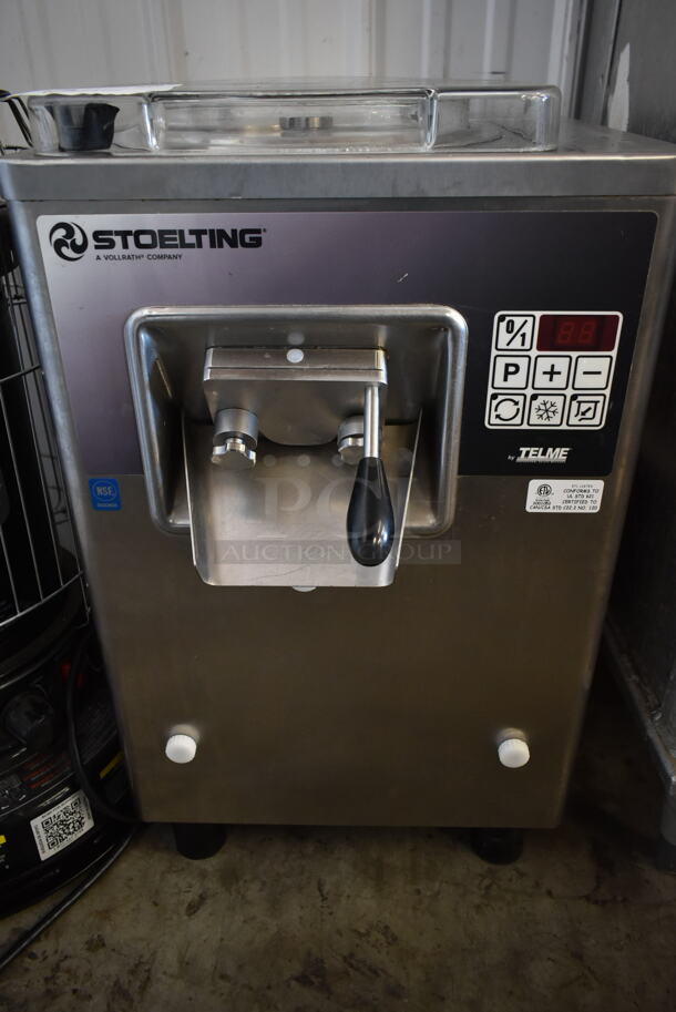 2018 Stoelting VB9-37a Stainless Steel Commercial Floor Style Air Cooled Batch Freezer. 115 Volts, 1 Phase.  - Image 3 of 5