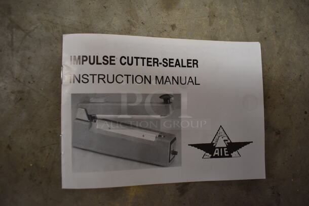 AIE-200C Metal Commercial Countertop Impulse Sealer. 120 Volts, 1 Phase. 3x14x9. Tested and Working! - Image 4 of 6