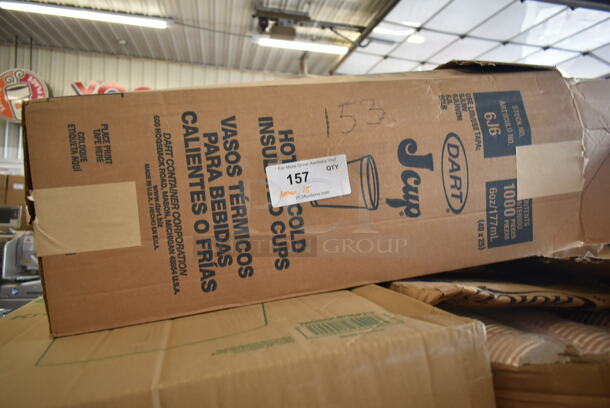 PALLET LOT of 15 BRAND NEW Boxes Including 6J6 White Customizable Foam Cup, 760SOUP16KFT Paper Food Cup, 128HD16COMBO Microwavable Translucent Plastic Deli Container, 3 Box 50CC16 Choice 16 oz Cups, 2 Box 5001CPTP Lavex 1-Ply Center Pull Paper Towel Roll 1000' - 6/Case. 15 Times Your Bid! - Image 3 of 7