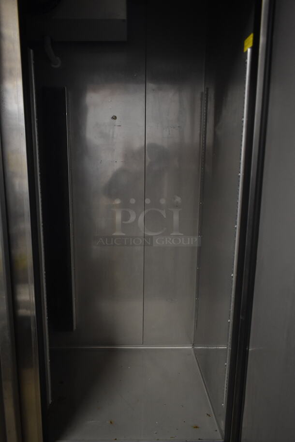 2022 Avantco 447AP49R Stainless Steel Commercial 2 Door Reach In Cooler on Commercial Casters. 115 Volts, 1 Phase. Tested and Working! - Image 5 of 5