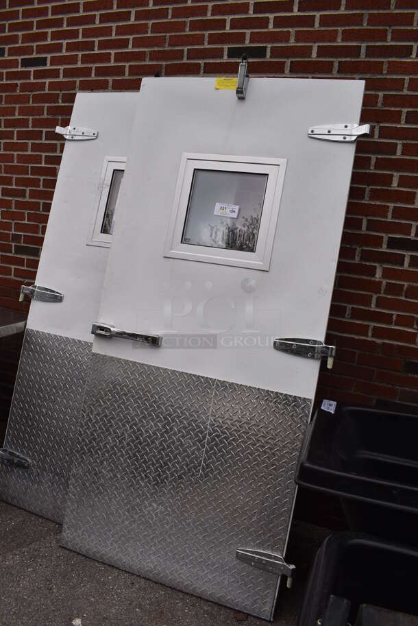 2 Walk In Doors. 41x6x86. 2 Times Your Bid! - Image 3 of 6