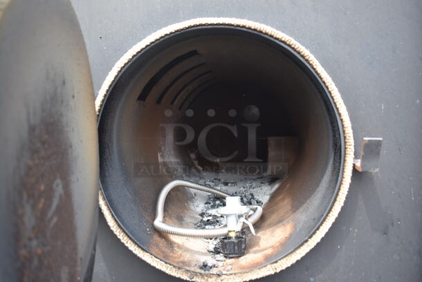 Ole Hickory EL Stainless Steel Commercial Floor Style Propane Gas Powered Rotating Rotisserie Smoker Oven. 65,000 BTU. Unit Will Be Removed From The Trailer Unless The Same Bidder Wins Both Lots 4 and 5.  - Image 11 of 12