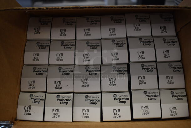 24 BRAND NEW IN BOX! GE EYB Projection Lamps. 82 V 360 W. 24 Times Your Bid! - Image 4 of 6