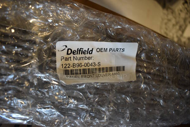 BRAND NEW IN BOX! Delfield 122-B96-0043-S Stainless Steel Front Louver - Image 2 of 4