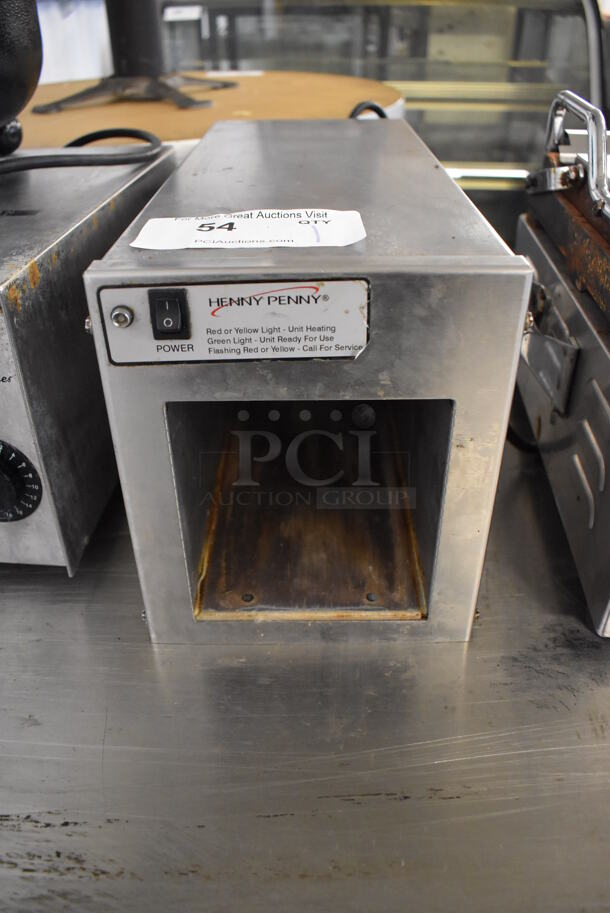 Henny Penny MPC-1L Stainless Steel Commercial Countertop Modular Warming Drawer. 120 Volts, 1 Phase. 7x17x8. Tested and Working! - Image 1 of 5