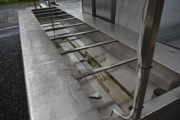 Century Service 80 10 Stainless Steel Commercial Electric Powered Steam Table Buffet Station w/ Sneeze Guard. 208/240 Volts, 1 Phase. - Image 2 of 7