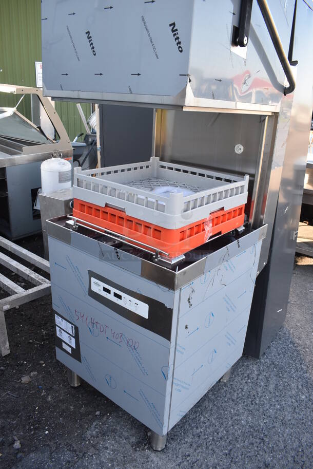 BRAND NEW SCRATCH AND DENT! 2022 Mainstreet 541HTDT403 Stainless Steel Commercial Straight Pass Through Dishwasher. 208-240 Volts, 3 Phase. - Image 8 of 8