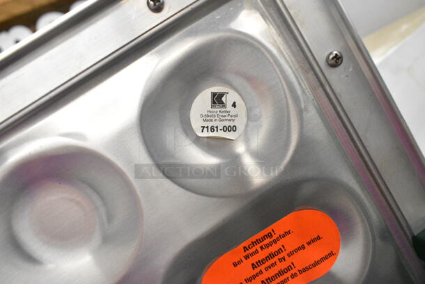 Kettler 7161-000 Folding  Ping Pong Table on Commercial Casters.  - Image 8 of 8