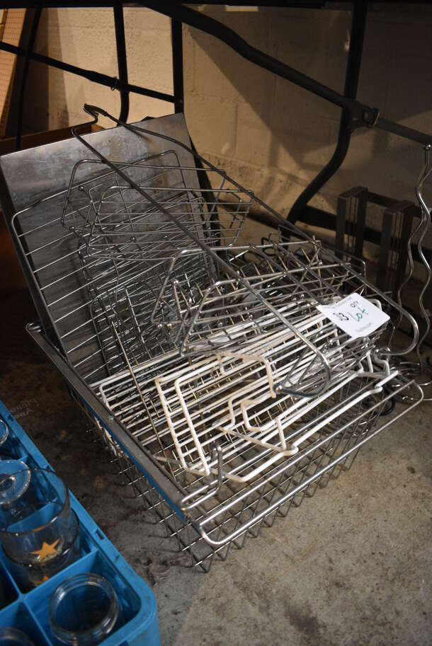 ALL ONE MONEY! Lot of Various Metal Racks!  - Image 2 of 4