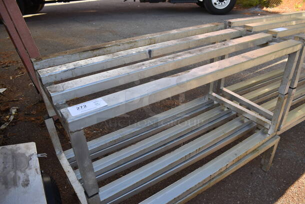 3 Metal Dunnage Racks. 48x24.5x12. 3 Times Your Bid! - Image 2 of 3