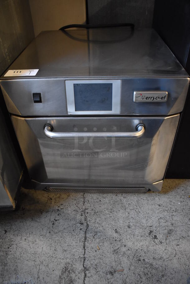 Merrychef Stainless Steel Commercial Countertop Electric Powered Rapid Cook Oven. 208/240 Volts, 1 Phase. 23x27x23.5