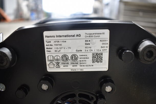 BRAND NEW SCRATCH AND DENT! 2024 Hemro Alba MyCafe Anfim Milano Metal Countertop Espresso Bean Grinder. 120 Volts, 1 Phase. Tested and Working! - Image 7 of 7