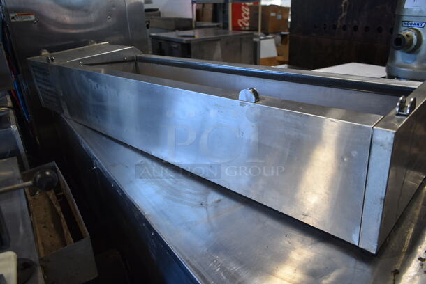 Stainless Steel Commercial Countertop Refrigerated Rail. Tested and Working! - Image 6 of 8