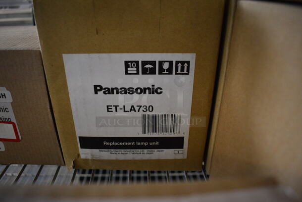 8 BRAND NEW IN BOX! Various Projection Lamps Including 2 Panasonic ET-LA701, Panasonic ET-LA730, Arclyte PL02489CBH and PLC-LMP12. 8 Times Your Bid! - Image 7 of 9