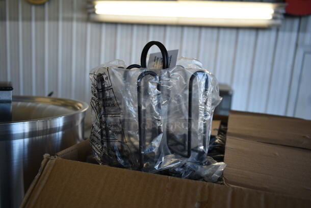 2 Boxes of 12 BRAND NEW IN BOX! TableCraft 597CBK Black Wire Jelly Packet Rack. 2 Times Your Bid! - Image 4 of 6