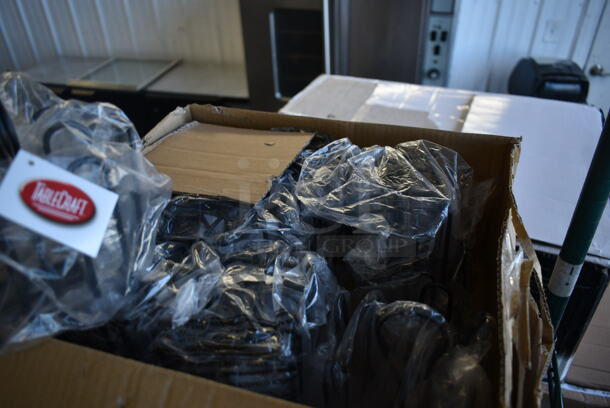 2 Boxes of 12 BRAND NEW IN BOX! TableCraft 597CBK Black Wire Jelly Packet Rack. 2 Times Your Bid! - Image 5 of 6