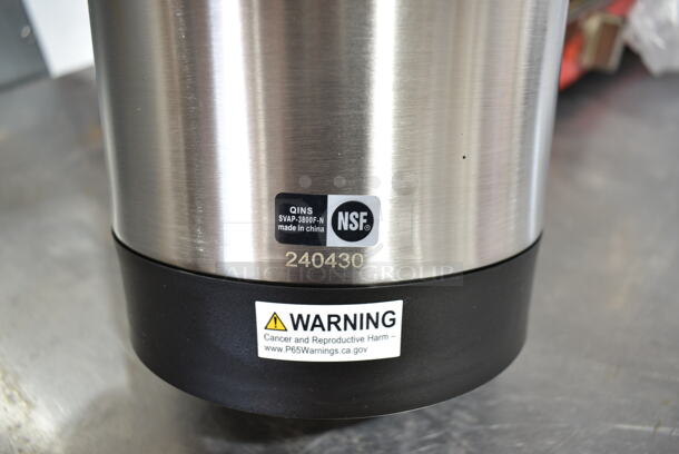 4 BRAND NEW SCRATCH AND DENT! Choice QINS Stainless Steel Air Pots. 4 Times Your Bid!  - Image 6 of 6