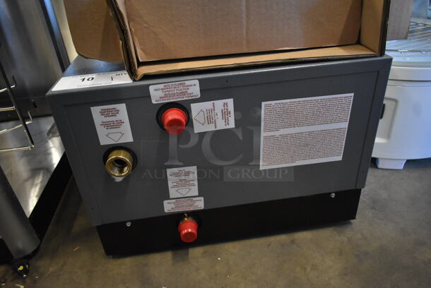 BRAND NEW SCRATCH AND DENT! Hatco C-54 Metal Commercial Countertop 6 Gallon Compact Booster Water Heater. 240 Volts, 3 Phase.  - Image 3 of 7