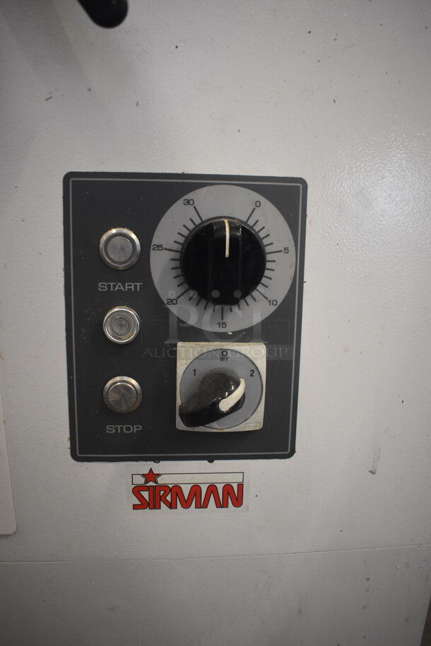 BRAND NEW SCRATCH AND DENT! Sirman 40875866T HERCULES 50 TA 2V 55 qt. / 88 lb. Two-Speed Spiral Dough Mixer with Tilting Head and Removable Bowl - 2 hp, 220V, 3 Phase - Image 6 of 7