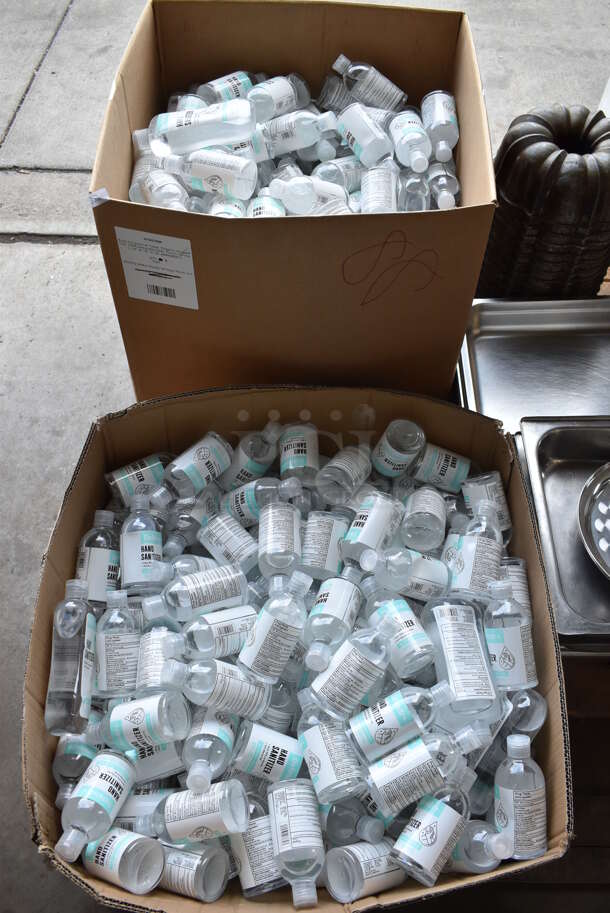 PALLET LOT OF 2 Boxes of Hand Sanitizer Bottles!
