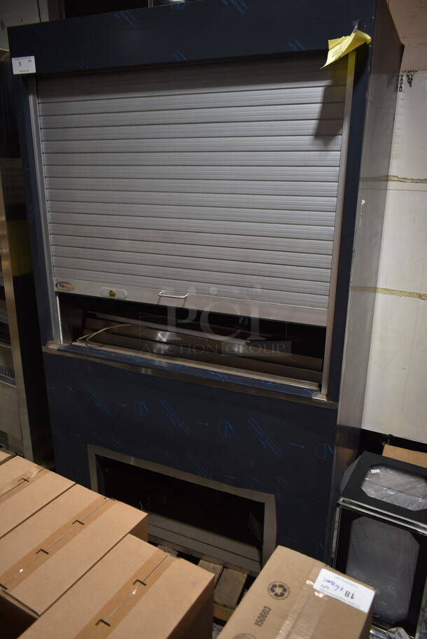 BRAND NEW SCRATCH AND DENT! RPI Industries SCAS48R Stainless Steel Commercial Open Grab N Go Merchandiser. 115/208-230 Volts, 1 Phase.   - Image 8 of 8