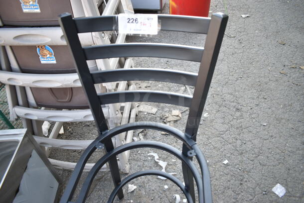 BRAND NEW SCRATCH AND DENT! Lancaster Table & Seating 164BMTLADFR Metal Bar Height Chair Frame. - Image 6 of 7