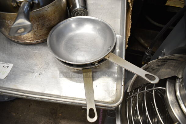 ALL ONE MONEY! Lot of 8 Various Items Including Metal Skillet, Sauce Pans and Metal Full Size Baking Pans. - Image 2 of 7