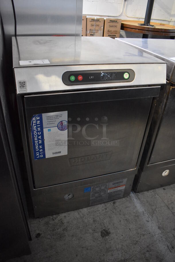 Hobart LXIH Stainless Steel Commercial Undercounter Hi Temp High Temperature Dishwasher. 120/208-240 Volts, 1 Phase. 24x26x34 - Image 2 of 6
