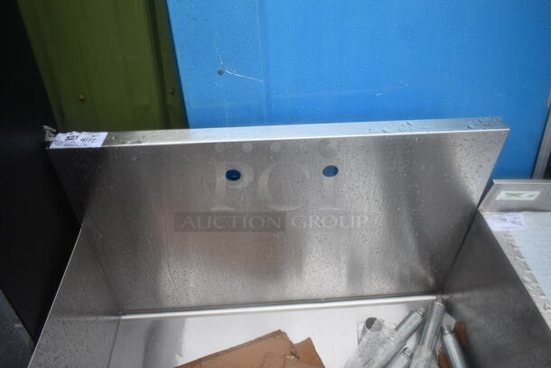 BRAND NEW SCRATCH AND DENT! Stainless Steel Single Bay Sink. - Image 4 of 4