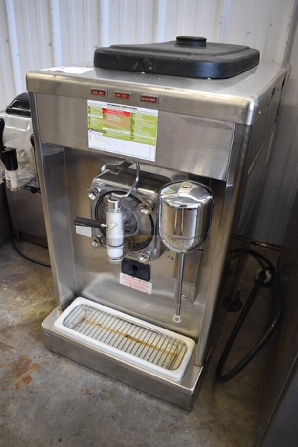 2010 Taylor Model 340D-27 Stainless Steel Commercial Countertop Single Flavor Frozen Beverage Machine w/ Drink Mixer Attachment. 208-230 Volts, 1 Phase. 18x31.5x33 - Image 2 of 7