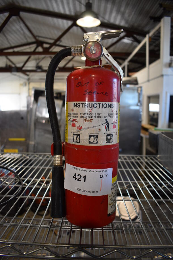 Fire Extinguisher. 5x5x14