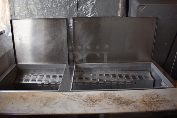 Continental SW72-30M Stainless Steel Commercial Prep Table on Commercial Casters. 115 Volts, 1 Phase. 72x34x37. Tested and Working! - Image 6 of 11