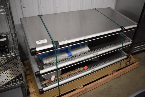 BRAND NEW! Hatco Stainless Steel Commercial Countertop 2 Tier Warming Display Merchandiser. 208/240 Volts, 1 Phase. 60x28x30 - Image 2 of 6