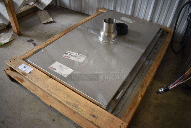 BRAND NEW! Eagle Model FT-3048-FG Stainless Steel Commercial Floor Trough. 32x48x9 - Image 3 of 5
