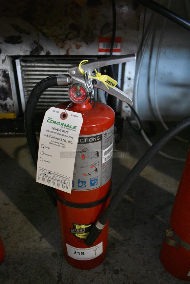Buckeye Fire Extinguisher. 6x6x21