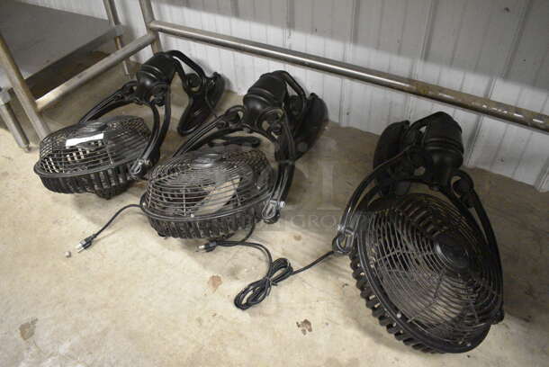 3 Old Havana Black Fans. 18x12x31. 3 Times Your Bid! - Image 5 of 5