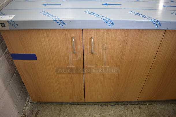 BRAND NEW! Vollrath ACS FAB LLC Stainless Steel Counter w/ 6 Wood Pattern Doors. - Image 2 of 8