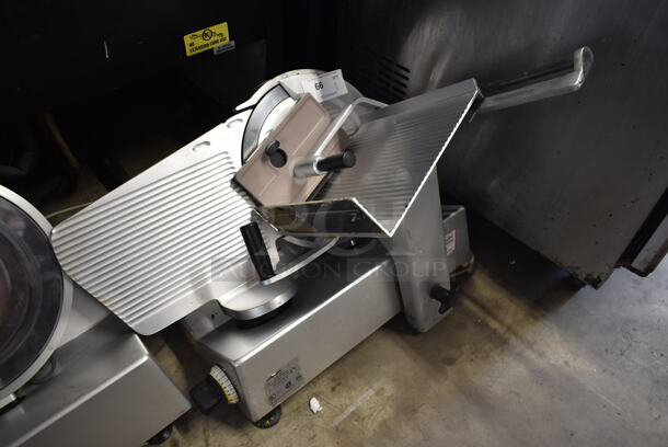 Bizerba SE 12 Stainless Steel Commercial Countertop Meat Slicer. 120 Volts, 1 Phase. Tested and Working! - Image 2 of 9
