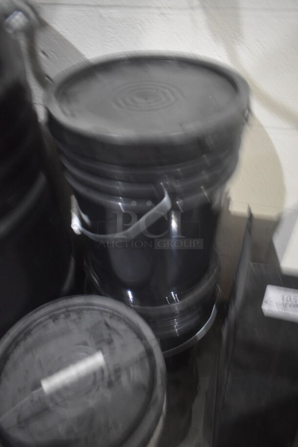 ALL ONE MONEY! Lot of Various Barrels, Buckets and Metal Folding Chairs. BUYER MUST REMOVE. - Image 6 of 8