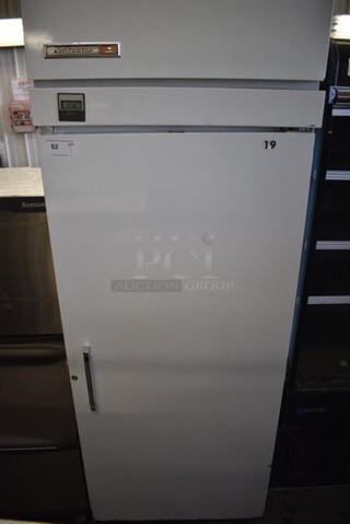 Kelvinator Model T30HSP-4 Metal Commercial Single Door Reach In Hardening Cabinet. 115 Volts, 1 Phase. 31x36.5x83.5. Tested and Working!