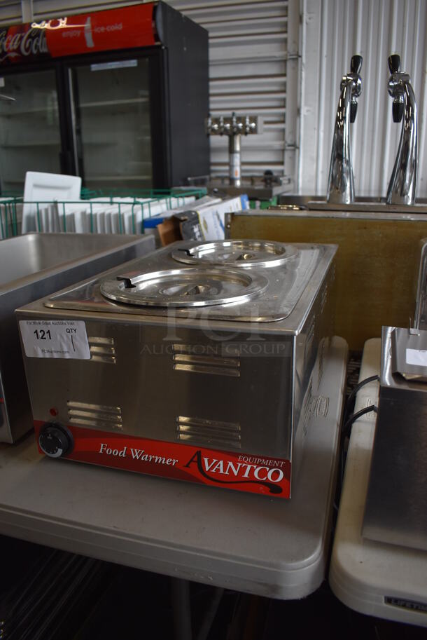 Winco 177W50 Stainless Steel Commercial Countertop Food Warmer. 120 Volts, 1 Phase. 14.5x23x9. Tested and Working! - Image 3 of 8