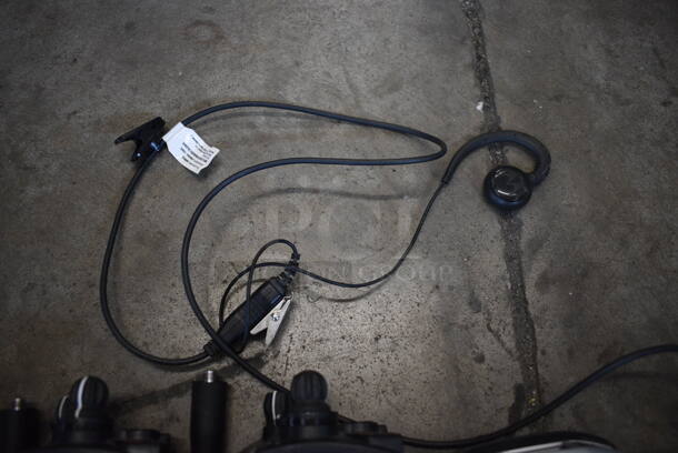 ALL ONE MONEY! Lot of 2 EF Johnson Radios, 2 EF Johnson Mics, Motorola Radio and Zebra TC51 Android Barcode Terminal - Image 4 of 5