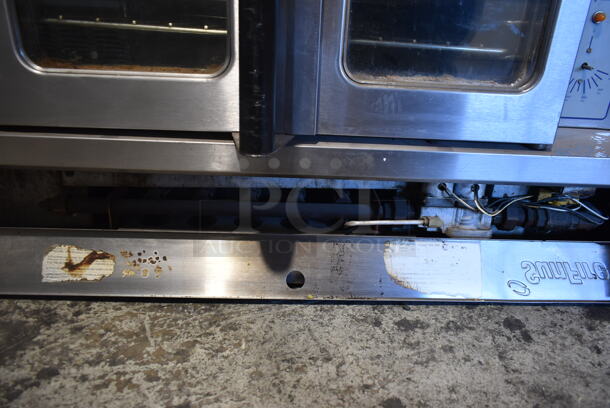 Garland SunFire BDG-1 Stainless Steel Commercial Full Size Convection Oven w/ 2 View Through Doors, Metal Oven Racks and Thermostatic Controls.  - Image 7 of 7