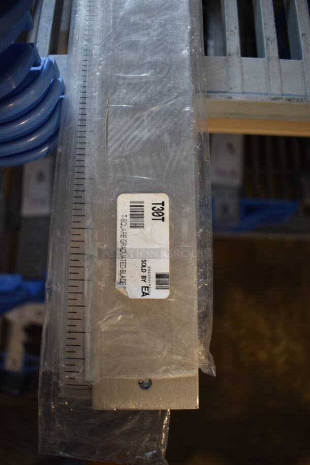 8 BRAND NEW! Alvin T30T Stainless Steel Professional T Square. 14x33. 8 Times Your Bid! - Image 4 of 4